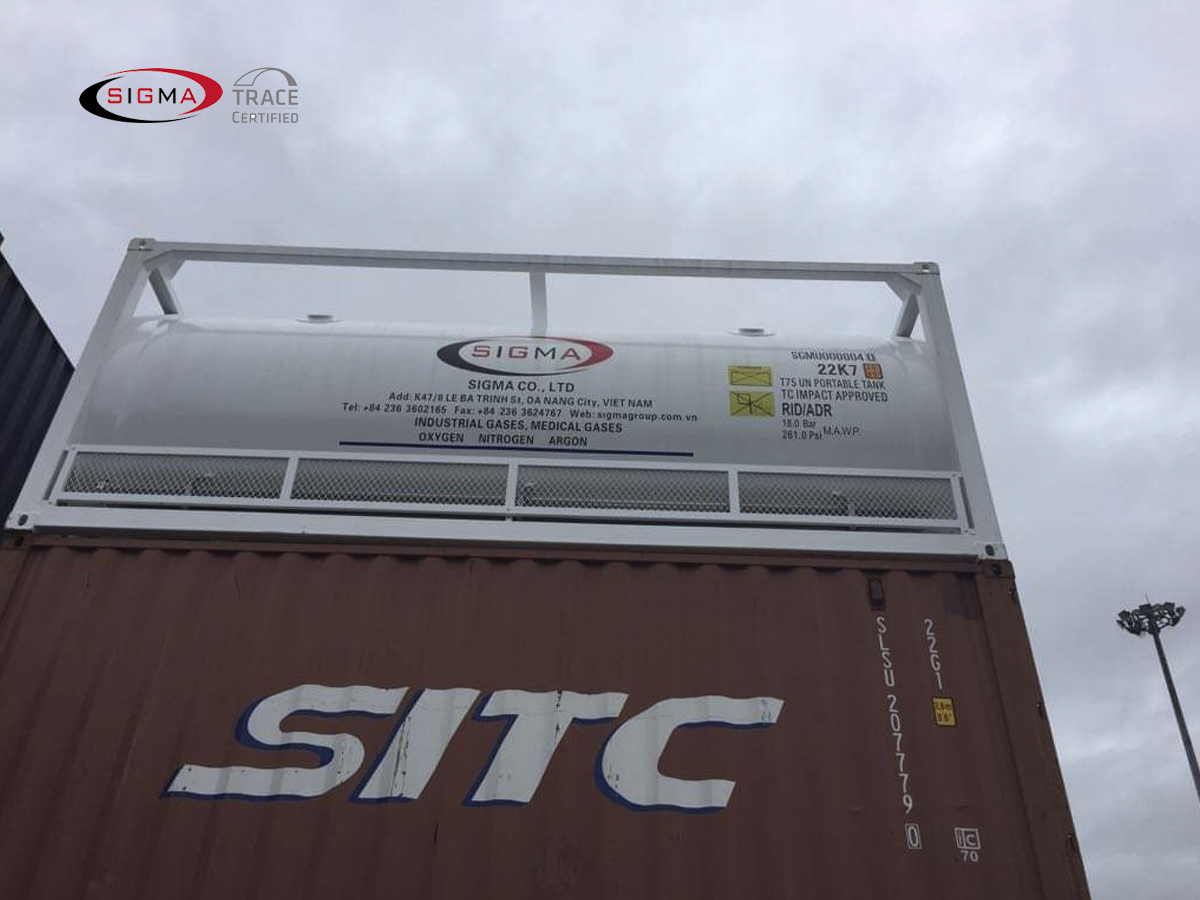 Dự án bồn chứa khí công nghiệp Sigma 8