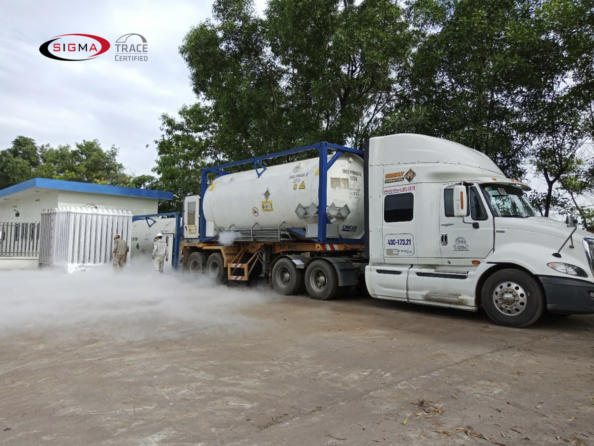 Dự án bồn chứa khí công nghiệp Sigma 5