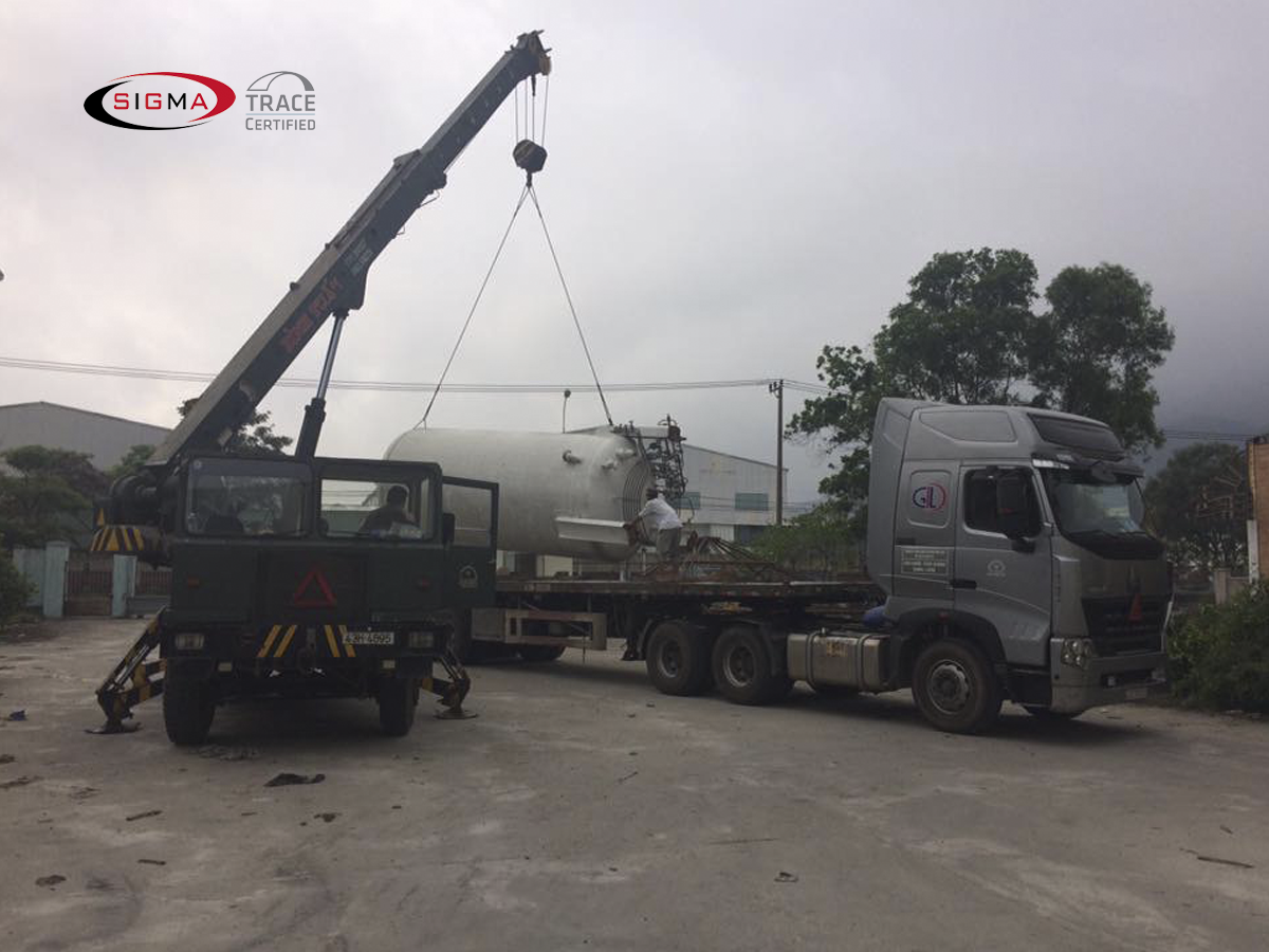 Dự án bồn chứa khí công nghiệp Sigma 6